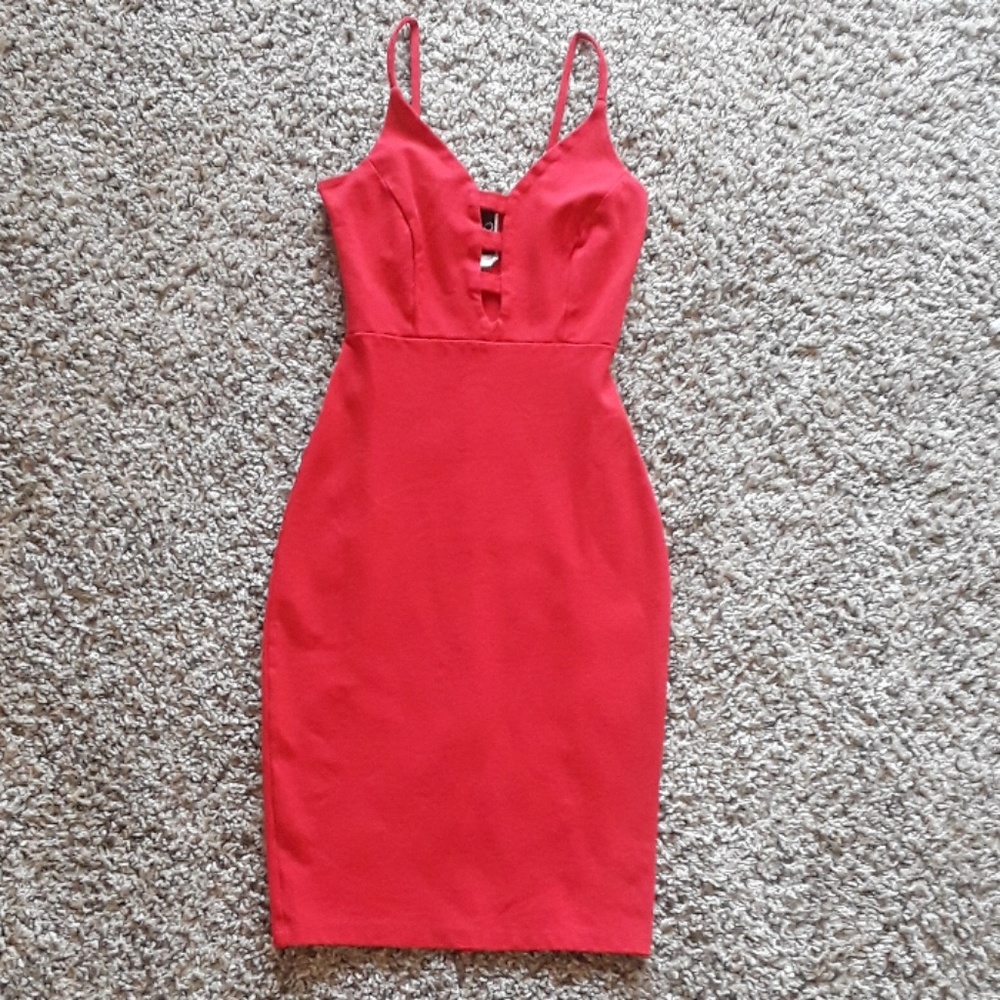 Red dress